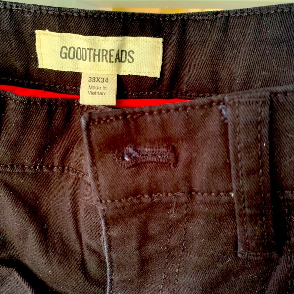 Black slacks
